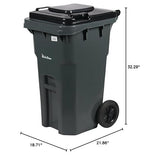 27 Gallon Outdoor Trash Can - Image 10