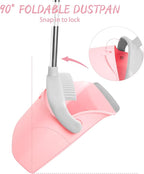 Broom and Dustpan Combo Set, Long Handle and Standing Dust Pan - Image 5