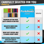 PerkHomy Cotton Rope 3/16" 50 ft Multi Purpose Utility Diamond Braided Cord - Image 3