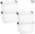 Superio Clear Storage Boxes by Superio