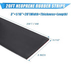 Neoprene Rubber Strips Self Adhesive Sheets, Rolls & Strips - Image 2