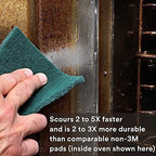 3M Scouring Pad 96-20, 20 Pads, 6” x 9”
