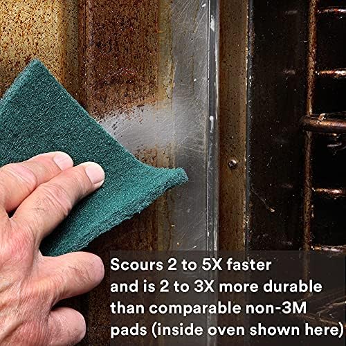 3M Scouring Pad 96-20, 20 Pads, 6” x 9”