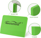 NEWISHTOOL Soft Silicone Squeegee, Small V-Blade Scraper - Image 5