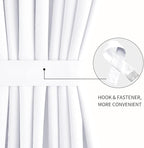 DWCN French Door Curtains – Rod Pocket Thermal Curtain - Image 2