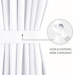 DWCN French Door Curtains – Rod Pocket Thermal Curtain - Image 2
