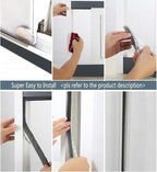 Window Weather Stripping Brush for Sliding Door Frame, Pile Self Adhesive - Image 7