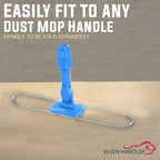 Kleen Handler 18 Inch Commercial Dust Mop Frame - Image 8
