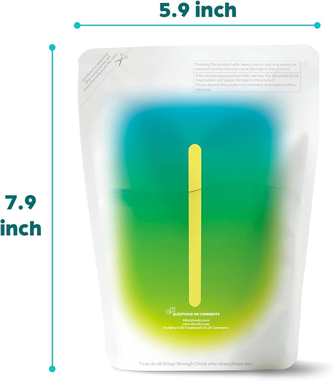 Dry & Dry 6 Pack Standing Moisture Absorbers to Control Excess Moisture in - Image 2