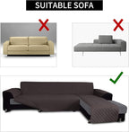 Easy-Going Sofa Slipcover L Shape Sofa Cover Sectional Couch Cover Furniture - Image 4