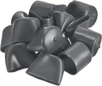 uxcell 20pcs Rubber End Caps 42mm ID Vinyl Round Tube Bolt Cap Cover Thread - Image 4
