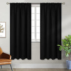 BGment Black Blackout Curtains for Bedroom 52 x 72 Inch Long - Image 7
