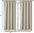 BGment Rod Pocket Blackout Curtains - Image 8