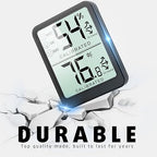 4-Pack Room Thermometer Indoor Hygrometer, Small Digital Temperature and - Image 5