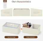 DIMJ Closet Storage Bins, 6 Pack Storage Baskets - Image 3