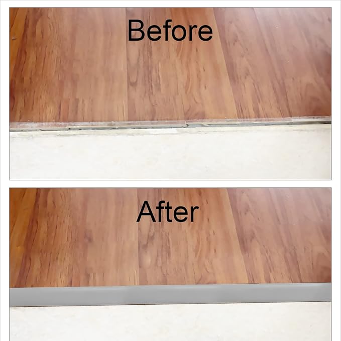 Floor/Door Flat Transition Strip & Self Adhesive Floor Vinyl Floor Edge Trim - Image 2