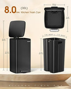 Lovewind Kitchen Trash Can - Image 7