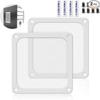 Dust Filter PC 140mm for Computer Cooler/PSU/Routers Nylon 80 Mesh, Magnetic by YIMATEECO