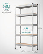 SONGMICS 5-Tier Storage Shelves, Load 2310 lb, Boltless Assembly, Adjustable - Image 3