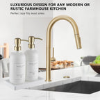 Thick Glass Soap Dispenser - Image 2