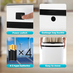 Automatic Motion Sensor Bathroom Trash Can - Image 6