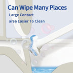 Aimery 100 Counts Blue Disposable Toilet Bowl Cleaning Wand Refills Compatible - Image 4
