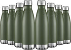 HASLE OUTFITTERS 17oz Stainless Steel Water Bottles Bulk, Vacuum Insulated by HASLEOUTFITTERS
