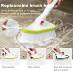 CQT 2 in 1 Bathroom Cleaning Brush - Image 9
