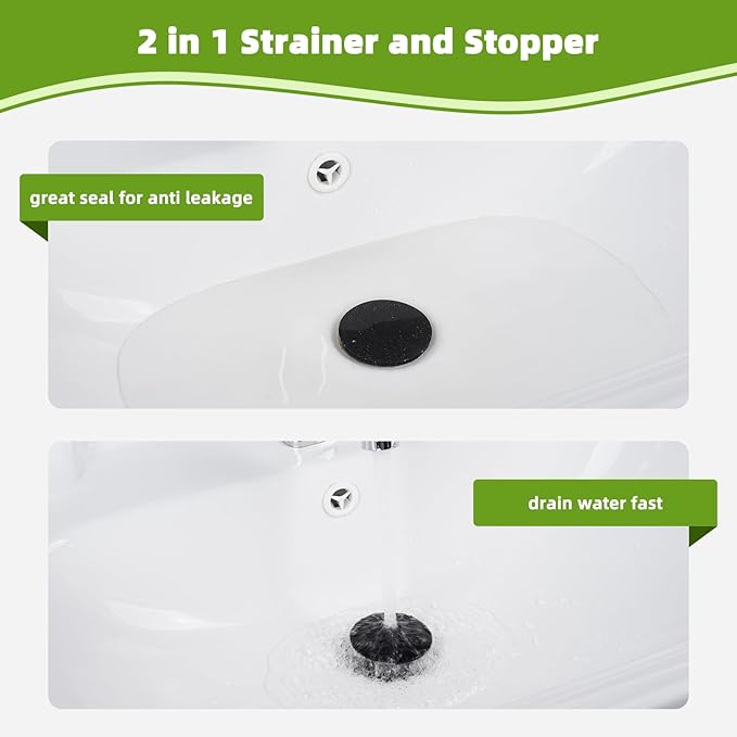 Universal Bathroom Sink Drain Strainer Hair Catcher Upgraded - Image 5