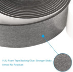 High Density Foam Tape, 2 Inch Wide x 1/8 Inch Thick Door Insulation Tape - Image 3