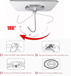 DDMY 36 Pack Heavy Duty Hooks 50lb Self Adhesive Large Hooks - Image 6