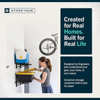 StoreYourBoard 2-Pack Heavy Duty Wall Shelves – Wall-Mounted Garage Storage - Image 7
