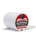 White RV Roof Sealant Tape, UV-Resistant, Weatherproof Patch by Unknown