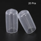 uxcell 20pcs Rubber End Caps 10mm ID Vinyl PVC Round Tube Bolt Cap Cover Screw - Image 2