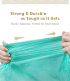 AYOTEE Compostable Trash Bags 4 Gallon Drawstring Trash Bags - Image 6