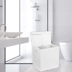 Simple Houseware Double Laundry Hamper - Image 2