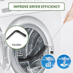 Dryer Lint Brush Vent Cleaner 30 inch Refrigerator Coil Cleaning Brushes - Image 3