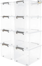Citylife 58.1 QT Plastic Storage Bins by CitylifeHomeOrganization