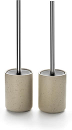 Ceramic Toilet Brush & Holder Set by ViosuniuBathroomSpecialists