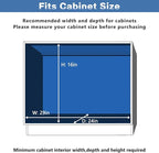 LOVMOR 2 Tier 28½"W x 21½"D, Individual Pull Organizer Kitchen Cabinet Storage - Image 4