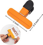Chip Clips, 12 Pack Food Clips, Snack Bag Clip, Plastic Heavy Duty Seal Grips - Image 2