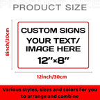 Personalized Aluminum Weatherproof Metal Sign - Image 2