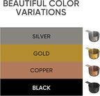 Color Up 2 Cup Measuring Cup, 480ml Copper Stainless Steel Metal Measuring Scoop - Image 5
