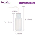 New Released Thick Wall 250ml Squeeze Bottle Set 2pcs- Laboratory Grade Durable - Image 9