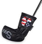 CRAFTSMAN GOLF 11pcs /Set USA US Flag Clover Leather Left Right Black White - Image 3