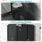 C-Fold Paper Towel Dispenser for Bathroom: Compact 200 Sheets Large Capacity - Image 2
