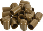 uxcell 20pcs Rubber End Caps 18mm ID Vinyl PVC Round Tube Bolt Cap Cover Screw - Image 4