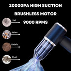 Car Vacuum Handheld 20000 PA 4in1 Cordless Rechargeable Multi-Functional - Image 3