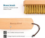 Berry&Bird Brass Brush, Ashwood Premium Brass Wire Brush - Image 2