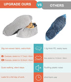 Shoe Covers Disposable 60 Pack, Non-Woven Booties - Image 6